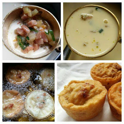 Cara Membuat Martabak Shanghai Isi Ayam Kentang Wortel