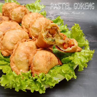 Resep Pastel Goreng Isi Sayur Daging Komplit ala Dapurwafda